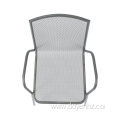 117*70cm Rectangle Folding Table and 4 Mesh Armchairs